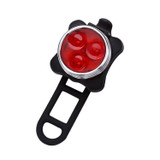 COB Lamp Bead 160LM USB Charging Four-speed Waterproof Bicycle Headlight / Taillight Set,  Red Light 650MA