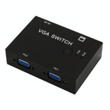 2-VGA Input to 1-VGA Output Switch Computer Host Switch Converter