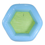 Children Inflatable Swimming Pool Baby Paddling Pool Family Hexagonal Bath, Size:133 x 133 x 50cm