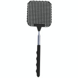 Creative Retractable Plastic Fly Swatter Summer Supplies Mosquito Swatter(Black)