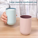 Simple Wash Mouth Cup Home Brushing Cup Creative Couple Drinking Cup, Capacity:301-400ml(Dark Blue)