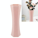 3 PCS Creative Home Flower Arrangement Plastic Vase Anti-fall Hydroponic Vase Decorative Ornament(Pink)