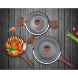 Yetele Maifan Stone Non-Fume Non-Stick Frying Pan Suitable for Induction Cooker Gas Range(26cm Saucepan)