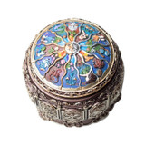 Constellation Luminous Resin Music Box Creative Birthday Gift (Libra)