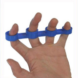 Guitar Finger Expansion Finger Force Device Piano Span Practice Finger Sleeve, Specification:Medium(Blue)