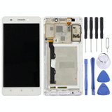 OEM LCD Screen for Lenovo A7600 Digitizer Full Assembly with Frame (White)