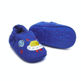 2 Pairs Spring Boy And Girl Baby Toddler Shoes 0-1 Years Old Baby Shoes Cartoon Soft Bottom Shoes, SIZE:14cm(Blue)