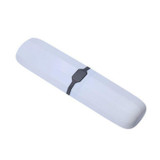 Outdoor Travel Portable Toothpaste Toothbrush Household Storage Cup Box Case(White)