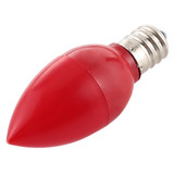 E12 2W 2835 SMD 90 LM LED Red Light Bulb Energy Saving Light, AC 220V