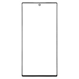 For Galaxy Note 10 Front Screen Outer Glass Lens (Black)