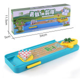 Children Mini Desktop Bowling Toy Set Multicolor Indoor Education Board Game