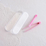 5 PCS Portable Contact Lens Special Tweezer and Stick Set Travel Kit(Red)