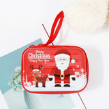 Christmas Cartoon Coin Purse Creative Square Storage Box Key Case(Type 5)