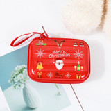 Christmas Cartoon Coin Purse Creative Square Storage Box Key Case(Type 3)