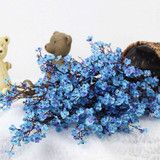 5 PCS Simulation Starry Single Flower Home Decoration Bride Holding Flowers(Blue)