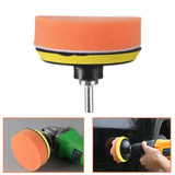 7 in 1 Buffing Pad Set Thread Auto Car Polishing Pad Kit for Car Polisher, Size:5 inch