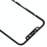 Front Screen Outer Glass Lens with Frame for iPhone 11(Black)