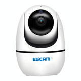 ESCAM PVR008 HD 1080P WiFi IP Camera, Support Motion Detection / Night Vision, IR Distance: 10m, US Plug(White)
