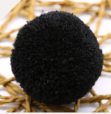 10 PCS Candy Color Toy Ball Decoration Fur Ball(Black)