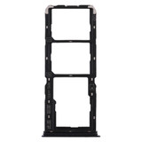 For Vivo S1 SIM Card Tray + SIM Card Tray + Micro SD Card Tray (Black)