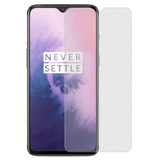 50 PCS Non-Full Matte Frosted Tempered Glass Film for OnePlus 7, No Retail Package