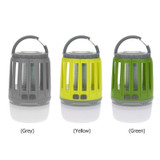 Solar Power Mosquito Killer Outdoor Hanging Camping Anti-insect Insect Killer, Color:Light Green + Solar Panel