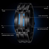 SKMEI Multifunctional Male Outdoor Fashion Noctilucent Waterproof LED Digital Watch(White)