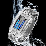 SKMEI Multifunctional Female Outdoor Fashion Noctilucent Waterproof LED Digital Watch(Black)