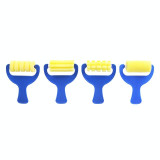 12 PCS / 3 Sets EVA Sponge Roller Brush Children DIY Painting Tools