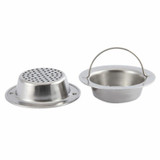 Hand-held Shower Drain Hole Filter Stainless Steel Kitchen Sink Strainer