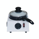Chocolate Melting Machine With Adjustable Thermostat Melting Wax Machine, Size:29x22x19cm(White)