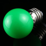 10 PCS 2W E27 2835 SMD Home Decoration LED Light Bulbs, DC 24V (Green Light)