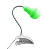 Creative Eye Protection USB Clip Reading Desk Lamp(Green)