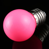 10 PCS 2W E27 2835 SMD Home Decoration LED Light Bulbs, DC 12V (Pink Light)