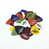 Alice 50 PCS ABS Electric Guitar Picks, Random Color Delivery, Surface:Mirror, Size:0.58mm, 0.71mm, 0.81mm Mixing