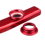 10 PCS Metal Kazoo Children Accompaniment Instrument(Red)