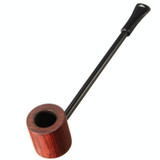 Ebony Smoking Pipe Popeye Portable Creative Smoking Pipe Herb Tobacco Pipes Gifts(Red)