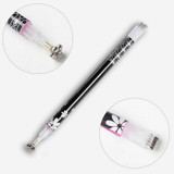 3 PCS Cat Eye Gel Magnet Pen Double Head Magnetic Pen Plum Branding Flower Magnetic Pen Nail Cat Eye Magnet New Tool(black)