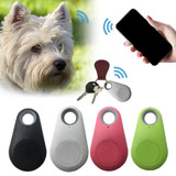 2 PCS Pets Smart Mini GPS Tracker With Battery Anti-Lost Waterproof Bluetooth Tracer Keys Wallet Bag Kids Trackers Finder Equipments(Black)