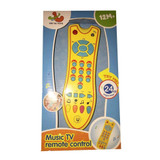 Baby Toys Music Mobile Phone TV Remote Control Early Educational Toys Electric Numbers Remote Learning Machine(Grey)