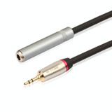 REXLIS TC128MF 3.5mm Male to 6.5mm Female Audio Adapter Cable, Length: 1m