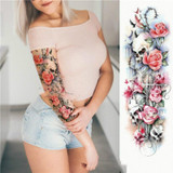 2 PCS Large Arm Sleeve Waterproof Temporary Tattoo Sticker(TQB-015)