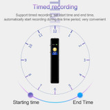 Q33 External Play MP3 Voice Control High Definition Noise Reduction Recording Pen, 16G, Support Password Protection & One-touch Recording