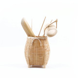 Handmade Bamboo Weaving Kongfu Tea Set Accessories