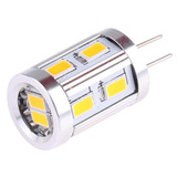G4 5W 12 LEDs 5730 SMD 2800-3200K LED Corn Light, AC/DC 10-26V (Warm White)
