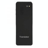 T9+ Portable WIFI Smart Voice Translator Smart Business Travel Real Time AI Translator Translation Machine 27 Languages Translator (Black)