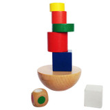 Puzzle Wooden Toys Hemisphere Balance Game Balance Training Toys for Children