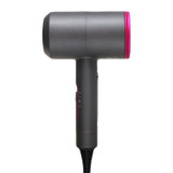 High-power 2000W Anionic Cold Hot Air Constant Temperature Hair Dryer, EU Plug(Red + Grey)