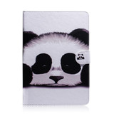 Panda Pattern Horizontal Flip Leather Case for Galaxy Tab A 10.1 (2019) T510 / T515, with Holder & Card Slot & Wallet