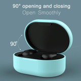 Silicone Charging Box Protective Case for Xiaomi Redmi AirDots / AirDots S / AirDots 2(Dark Blue)